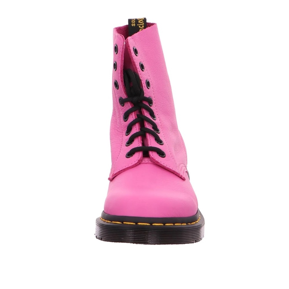 Dr. Martens 1460 Size 8 Pink Pascal Virginia Leather Boots women’s shoes - Picture 2 of 15